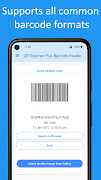 QR Scanner Plus Barcode Reader اسکرین شاٹ 2