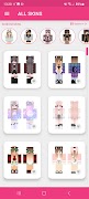 Girls Skins for Minecraft PE تصوير الشاشة 5