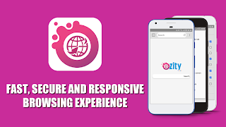برنامه‌نما Ozity Browser - Fast, Private & Secure عکس از صفحه