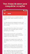 Frases e Mensagens de Amor screenshot 1