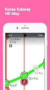 1 Schermata Korea Subway HD Map