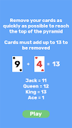 Endless Pyramid Solitaire Card screenshot 3