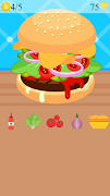 faire hamburger jeu de cuisine Affiche