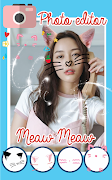 Cat Face Camera Editor скриншот 4