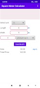 Square Meter Calculator poster