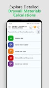 Drywall Materials Calculations-poster