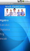 Math FlashCards-poster