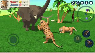 Tiger Simulator 3D 스크린샷 1