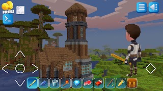 7 Schermata AdventureCraft: 3D Block Building & Survival Craft