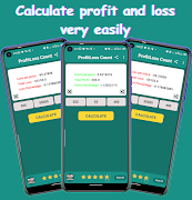 Profit Loss Calculator اسکرین شاٹ 1