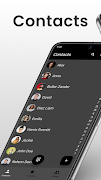 Contacts app for Android captura de pantalla 2