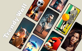 برنامه‌نما Trendy Wall عکس از صفحه