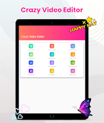 برنامه‌نما Crazy Video Editor عکس از صفحه