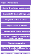 11th Physics Notes screenshot 3