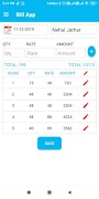 Bill App Screenshot 2