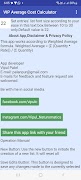 VIP AVERAGE COST CALCULATOR captura de pantalla 4