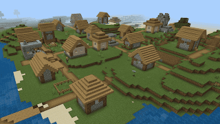 Village for minecraft pe syot layar 4