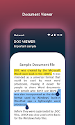 Documents Viewer Pdf Viewer Doc Reader for Android screenshot 6