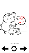 How To draw Pepa স্ক্রিনশট 7