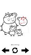 Cómo dibujar Peppa Pig captura de pantalla 7