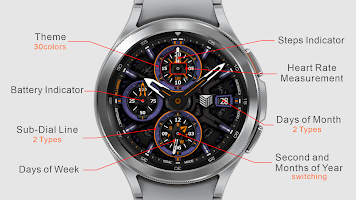 IWF Alluring II watch face for poster