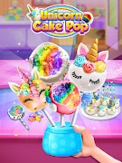 برنامه‌نما Unicorn Cake Pop Sweet Dessert عکس از صفحه