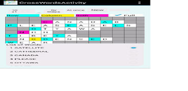 App Cross Words Prof - Android screenshot 2
