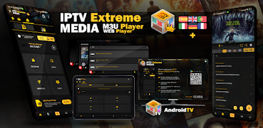 IPTV Extreme MEDIA - AndroidTV screenshot 1