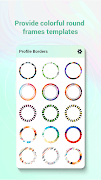 Profile Borders - frame maker ポスター