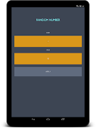 Random numbers imagem de tela 4