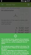 Sensor Test for Android ảnh chụp màn hình 2