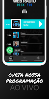 Web Rádio Mix FM syot layar 3