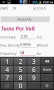 Transformer Winding Calculator スクリーンショット 2