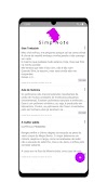Simp Note - bloco de notas ảnh chụp màn hình 1
