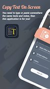 Copy Text On Screen โปสเตอร์