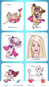 Comment dessiner Barbie capture d'écran 7