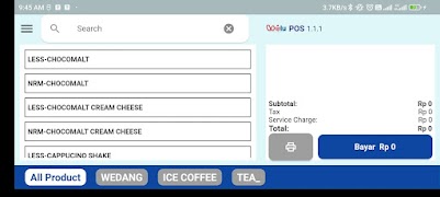 Wolu POS screenshot 2