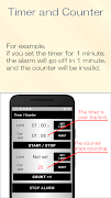 برنامه‌نما Timer / Counter عکس از صفحه