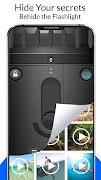 FL applock -  App lock &  vault behind flashlight imagem de tela 1
