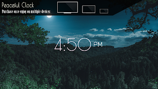Peaceful Clock capture d'écran 5