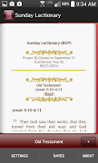 Sunday Lectionary اسکرین شاٹ 1
