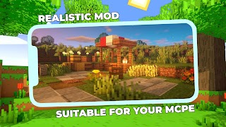 Realistic Mod for Minecraft imagem de tela 4