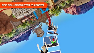 Roller Coaster Simulator Pro syot layar 1