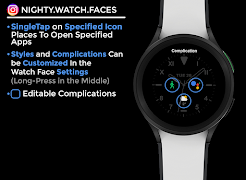 Midnight - watch face screenshot 5
