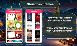 Christmas Frames: Xmas Editor Ekran Görüntüsü 1