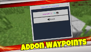 Waypoints Minimap Mod for MCPE imagem de tela 2