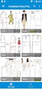 Complete Dress Pattern Plakat