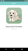 برنامه‌نما Dog Sounds Simulator عکس از صفحه