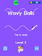 برنامه‌نما Wavy Balls عکس از صفحه
