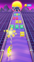 Neon Blaster Run imagem de tela 1